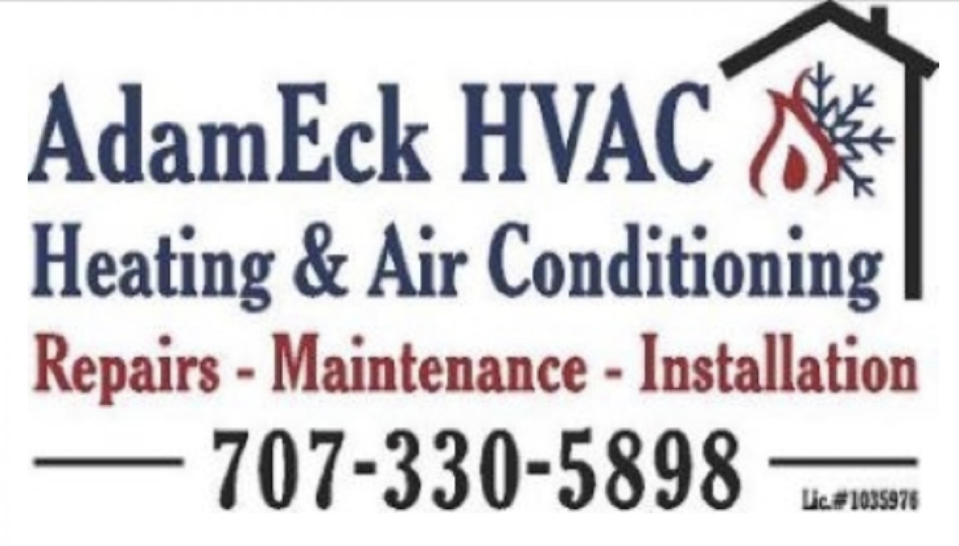 AdamEck HVAC company logo