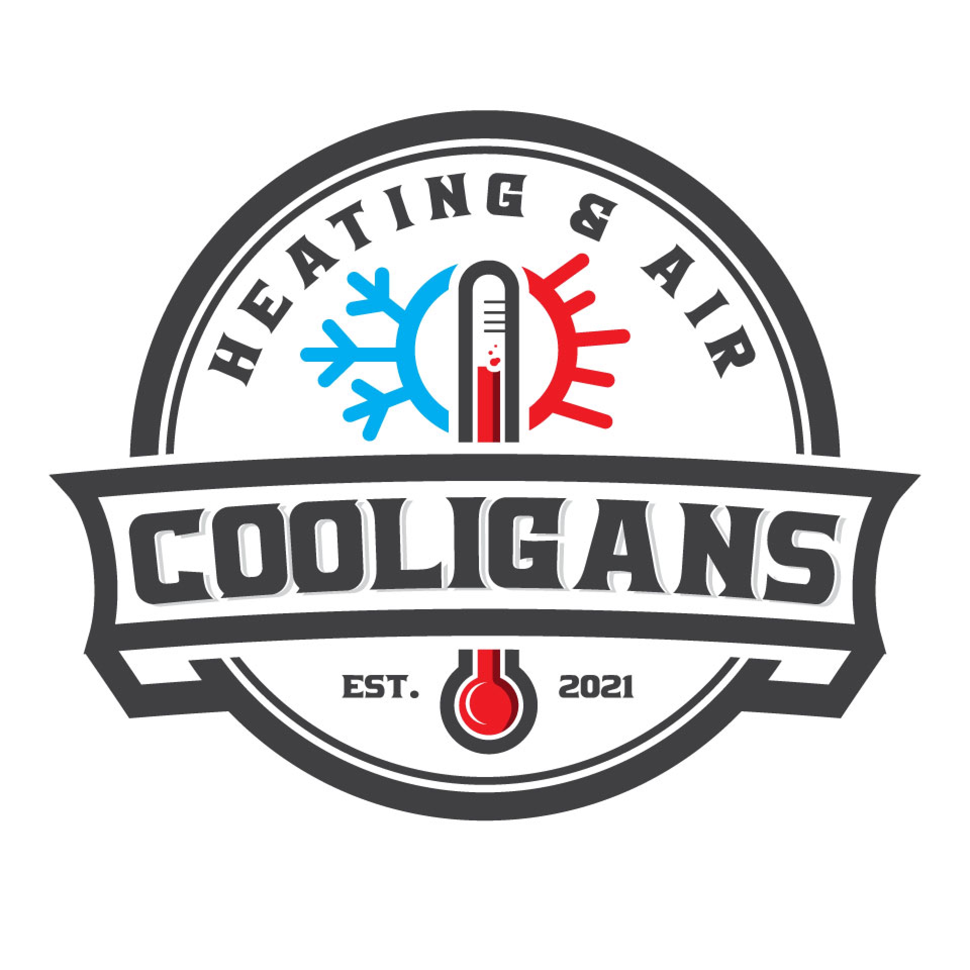 Cooligans Heating and Air company logo