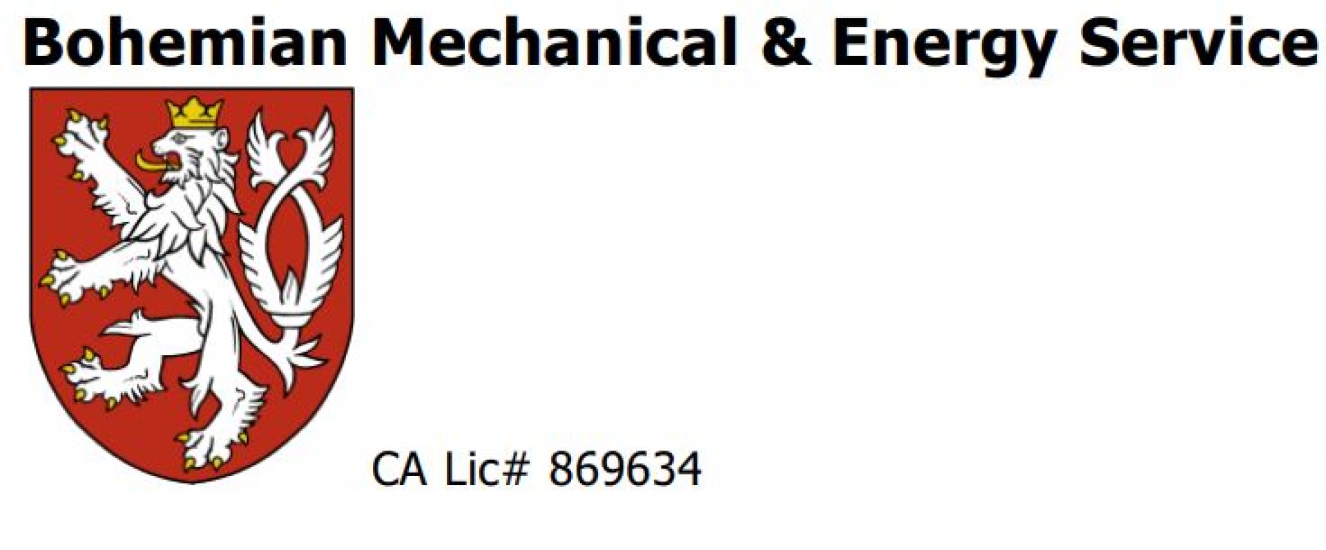 Bohemian Mechanical and Energy Service logo