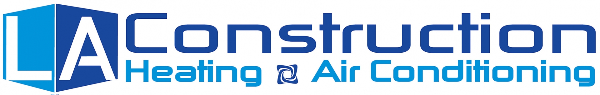 LA Construction, Heating and Air company logo